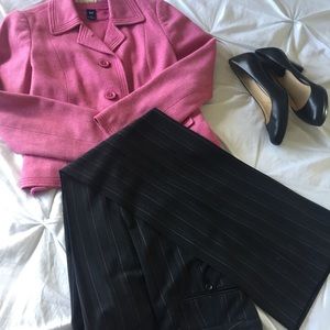 Pink-stripe Express Dress Pants